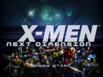X-Men - Next Dimension screen shot title